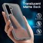 Hülle für Galaxy S26 Case Grau mit Schutzglas und Kameraschutz