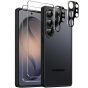 Hülle für Samsung Galaxy S26 Ultra mit Displayschutzglas und Kameraschutz