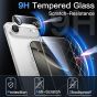5-in-1 Hülle für iPhone 17 Air Transparent, Schutzgläser & Kameraschutz