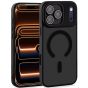 Hülle für iPhone 17 Pro Max MagSafe kompatibel Case mit Kameraschutz Schwarz