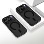 Hülle für iPhone 17 Pro Max MagSafe kompatibel mit Kameraschutz - Schwarz