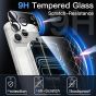 5-in-1 Hülle für iPhone 17 Pro Transparent, Schutzgläser & Kameraschutz