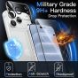 Transparente Hülle für iPhone 18 Pro Max mit Schutzglas & Kameraschutz