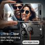 MagSafe Hülle für iPhone 18 Pro Max Schwarz Transparent im Schutzglas Set
