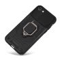 Hülle für iPhone SE 2020 mit Kameraschutz - Schwarz