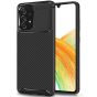 Handyhülle für Samsung Galaxy A33 Carbon Case Schwarz