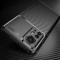 Handyhülle für Xiaomi 12 Pro Hülle Carbon Case - Schwarz