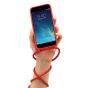Handyhülle mit Band für Apple iPhone 8 - Rot