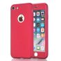 Fullcover für iPhone 5 / 5s / SE in Rot inkl. Schutzglas