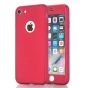 Fullcover 360° Hülle für iPhone 8 Plus in Rot