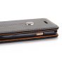 Fitsu Tasche für iPhone 5 / 5s / SE - Schwarz