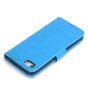 Tasche für iPhone 7 mit Blumen Motiv - Blau