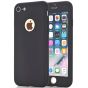 iPhone 7 360 Case Full Cover - Schwarz