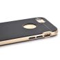 Silikon Handyhülle für iPhone 8 - Schwarz / Gold