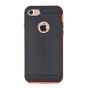 Handyschale für iPhone 8 Plus - Schwarz / Orange 