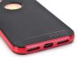 Handyschale für iPhone 8 Plus - Schwarz / Rot
