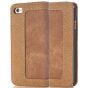 Tasche für iPhone 8 aus Jeansstoff in Braun | handyhuellen-24