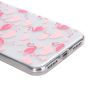 Silikon Case für iPhone X - Rosa Flamingo