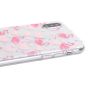 Silikon Case für iPhone X - Rosa Flamingo