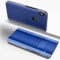 Handy Hülle für Apple iPhone XR Clear View Flip Case - Blau