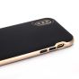 Handyschale für iPhone XS - Schwarz / Gold