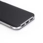 Handyschale für iPhone XS - Schwarz / Silber