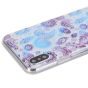 Silikon Case für iPhone XS - Bunte Blumen