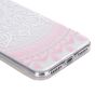 Silikon Case für iPhone XS - Rosa Mandala
