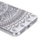 Silikon Case für iPhone XS - Schwarzes Mandala