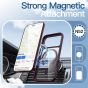 MagSafe Hülle für iPhone 18 Pro - Burgundrot Transparent