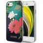 Original Guess Handyhülle für Apple iPhone SE 2020 Covercase mit Blumen Motiv