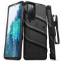 Zizo Hülle für Samsung Galaxy S20 Fan Edition Case inkl. Gürtelclip - Grau