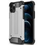Robuste Handyhülle für Apple iPhone 12 Pro Max Outdoor Case Silber