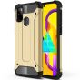 Robuste Outdoor Hülle für Samsung Galaxy M30s Handy Schale Gold