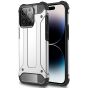 Handyhülle für Apple iPhone 14 Pro Max Outdoor Case Silber