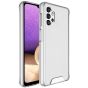 Transparente kristallklare Hülle für Samsung Galaxy A32 Hybrid Case mit weichem TPU-Silikon Rahmen und robuster Rückseite