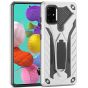 Robuste Handyhülle für Samsung Galaxy A51 in Silber