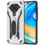 Robuste Handyhülle für Xiaomi Note 9 Pro Case Silber