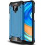 Robuste Outdoor Hülle für Xiaomi Redmi Note 9 Pro Case Blau