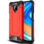 Robuste Outdoor Hülle für Xiaomi Redmi Note 9 Pro Case Rot