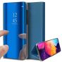 Spiegel Hülle für Samsung Galaxy A50 - Blau