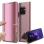 Clear View Hülle für Samsung Galaxy A6 Plus - Rosa