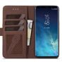 Flip-Case für Samsung Galaxy A6 Plus - Braun