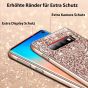 Glitzer Hülle für Samsung Galaxy S10 - Roségold