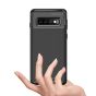 Carbon Hülle für Samsung Galaxy S10 - Schwarz