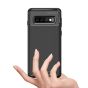 Carbon Hülle für Samsung Galaxy S10 - Schwarz