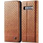 Fitsu Samsung Galaxy S10 Plus Handytasche in Braun