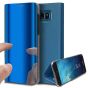 Spiegelhülle für Galaxy S7 Edge - Blau