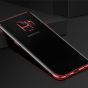 Hülle für Galaxy S9 Plus - Rot / Transparent