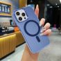 Handyhülle für iPhone 15 Pro Hülle MagSafe kompatibel - Blau